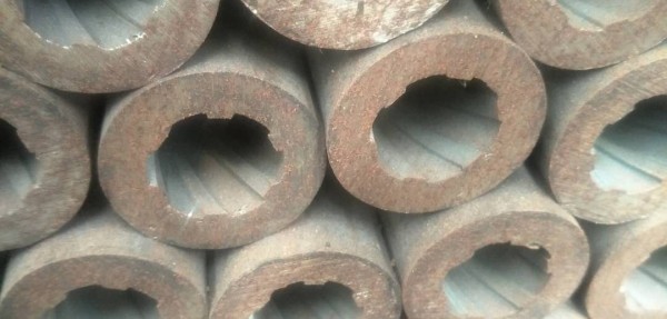 雙面水冷壁管（內(nèi)螺紋）Φ60×12.2mm，材質(zhì)：12Cr1MoVG。含材質(zhì)證明、出廠合格證，水壓試驗(yàn)、通球報(bào)告等資料